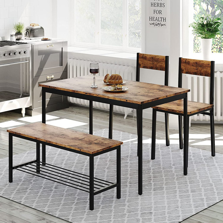 Williston Cori 4 Person Dining Set Wayfair.co.uk